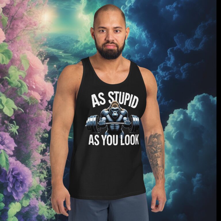 Men's Tank Top Qriously Smart